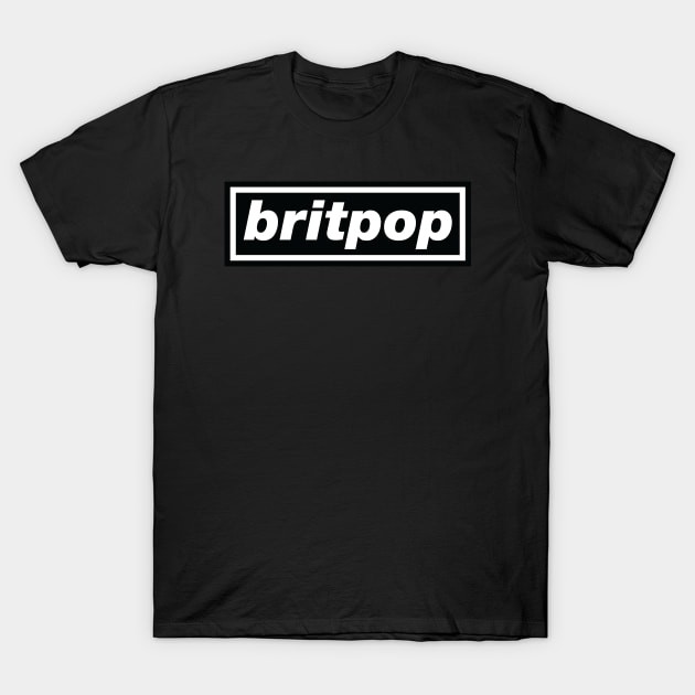 Britpop T-Shirt by Indie Pop